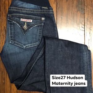 Hudson maternity jeans